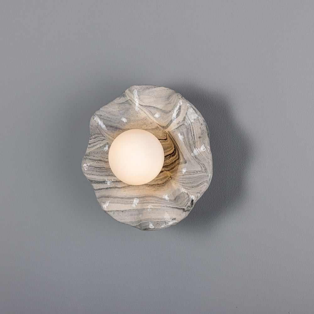Mullan Lighting - One Light Wall Sconce - Rivale - Matt Black- Union Lighting Luminaires Decor