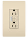 Legrand Canada - Tamper-Resistant 15A Duplex Self-Test GFCI Receptacles with SafeLock Protection and Night Light - Light Almond- Union Lighting Luminaires Decor