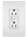 Legrand Canada - Tamper-Resistant 15A Duplex Self-Test GFCI Receptacles with SafeLock Protection and Night Light - White- Union Lighting Luminaires Decor