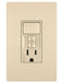 Legrand Canada - Combination Single Pole Switch and Tamper-Reistant 15A Duplex Self-Test GFCI Receptacles w SafeLock - Ivory- Union Lighting Luminaires Decor