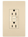 Legrand Canada - Tamper-Resistant 15A Duplex Self-Test GFCI Receptacles with Audible Alarm and SafeLock Protection - Ivory- Union Lighting Luminaires Decor