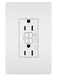 Legrand Canada - Tamper-Resistant 15A Duplex Self-Test GFCI Receptacles with Audible Alarm and SafeLock Protection - White- Union Lighting Luminaires Decor