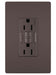 Legrand Canada - Tamper-Resistant 15A Duplex Self-Test GFCI Receptacles with SafeLock Protection - Dark Bronze- Union Lighting Luminaires Decor