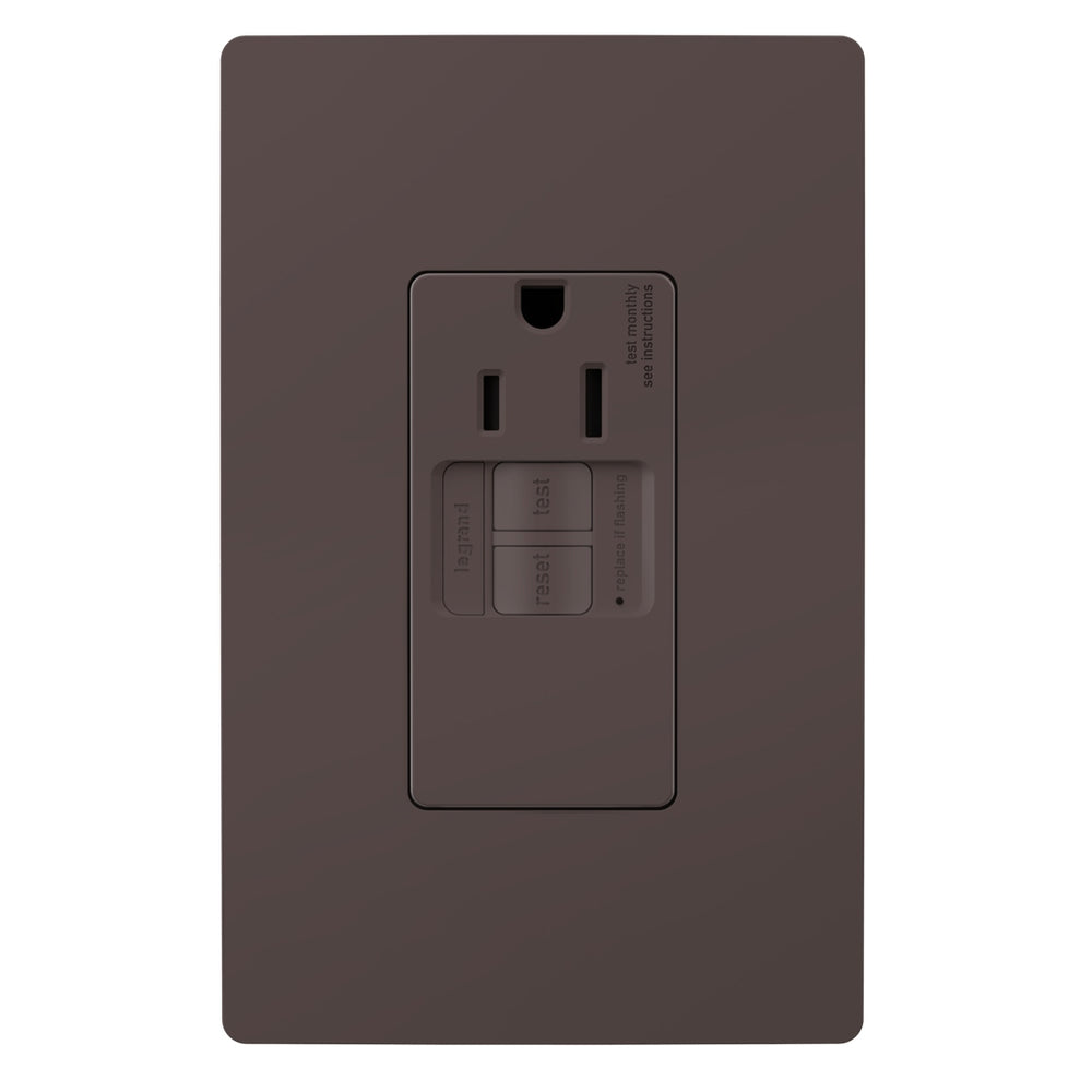 Legrand Canada - Tamper-Resistant 15A Simplex Self-Test GFCI Receptacles with SafeLock Protection- Union Lighting Luminaires Decor
