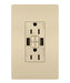 Legrand Canada - Tamper-Resistant 15A Duplex Self-Test GFCI Receptacles with SafeLock Protection, USB Type A/A - Ivory- Union Lighting Luminaires Decor