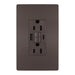 Legrand Canada - Tamper-Resistant 15A Duplex Self-Test GFCI Receptacles with SafeLock Protection, USB Type A/C - Brown- Union Lighting Luminaires Decor