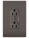 Legrand Canada - Tamper-Resistant Weather-Resistant 15A Duplex Self-Test GFCI Receptacles with SafeLock Protection - Brown- Union Lighting Luminaires Decor