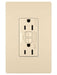 Legrand Canada - Tamper-Resistant Weather-Resistant 15A Duplex Self-Test GFCI Receptacles with SafeLock Protection - Ivory- Union Lighting Luminaires Decor