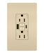 Legrand Canada - Tamper Weather-Resistant 15A Duplex Self-Test GFCI Receptacles w SafeLock, USB Type A/C Outlets - Ivory- Union Lighting Luminaires Decor