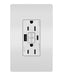 Legrand Canada - Tamper Weather-Resistant 15A Duplex Self-Test GFCI Receptacles w SafeLock, USB Type A/C Outlets - White- Union Lighting Luminaires Decor