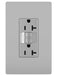 Legrand Canada - Tamper-Resistant 20A Duplex Self-Test GFCI Receptacles with SafeLock Protection and Night Light - Gray- Union Lighting Luminaires Decor