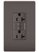 Legrand Canada - Tamper-Resistant 20A Duplex Self-Test GFCI Receptacle with SafeLock Protection - Brown- Union Lighting Luminaires Decor