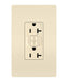 Legrand Canada - Tamper-Resistant 20A Duplex Self-Test GFCI Receptacle with SafeLock Protection - Light Almond- Union Lighting Luminaires Decor