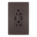 Legrand Canada - Tamper-Resistant 20A Duplex Self-Test GFCI Receptacles with SafeLock Protection, Type A/A Outlet - Brown- Union Lighting Luminaires Decor