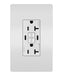 Legrand Canada - Tamper-Resistant 20A Duplex Self-Test GFCI Receptacles with SafeLock Protection, Type C/C Outlet - White- Union Lighting Luminaires Decor