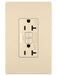 Legrand Canada - Tamper-Resistant Weather-Resistant 20A Duplex Self-Test GFCI Receptacles with SafeLock Protection - Ivory- Union Lighting Luminaires Decor