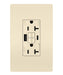 Legrand Canada - Tamper-Resistant Weather-Resistant Duplex Self-Test GFCI with USB Type A/C Outlet - Light Almond- Union Lighting Luminaires Decor