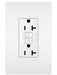 Legrand Canada - Tamper-Resistant Weather-Resistant 20A Duplex Self-Test GFCI Receptacles with SafeLock Protection - White- Union Lighting Luminaires Decor