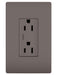 Legrand Canada - Tamper-Resistant Outlet - Brown- Union Lighting Luminaires Decor
