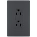 Legrand Canada - Tamper-Resistant Outlet - Graphite- Union Lighting Luminaires Decor