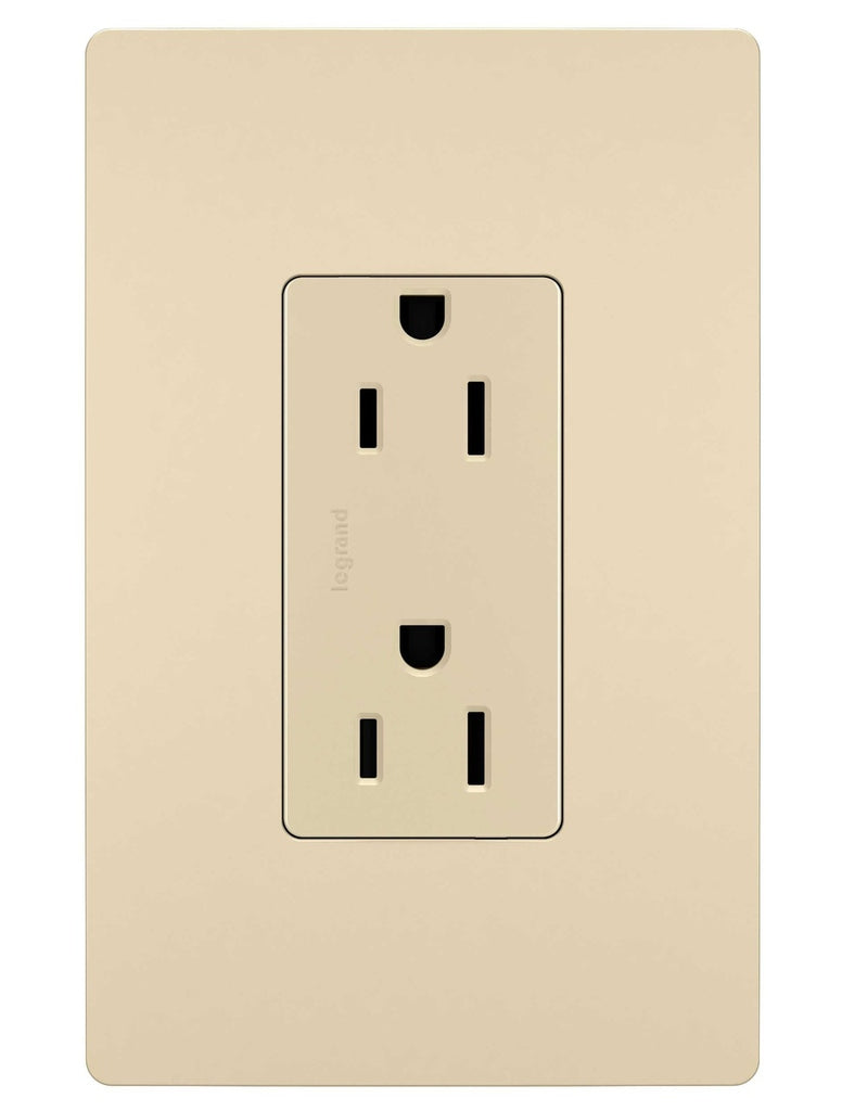 Legrand Canada - Tamper-Resistant Outlet - Ivory- Union Lighting Luminaires Decor
