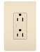 Legrand Canada - Tamper-Resistant Outlet - Light Almond- Union Lighting Luminaires Decor