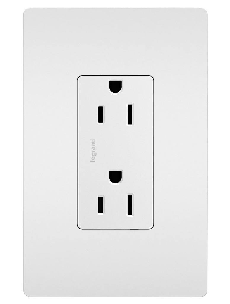 Legrand Canada - Tamper-Resistant Outlet - White- Union Lighting Luminaires Decor