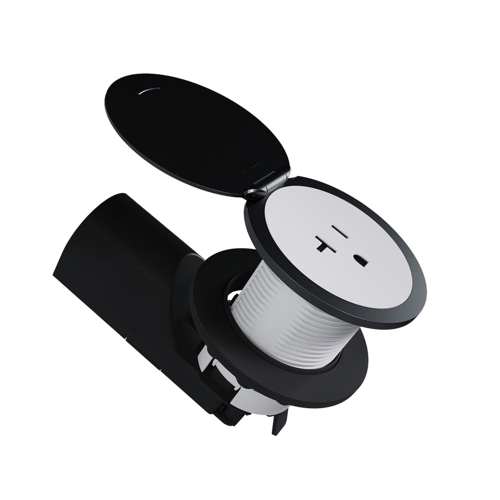 Legrand Canada - Kitchen Countertop Outlet Lid BK- Union Lighting Luminaires Decor