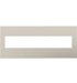 Legrand Canada - Six-Gang Screwless Wall Plate - Adorne - Greige- Union Lighting Luminaires Decor