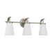 Capital Lighting - Three Light Vanity - Drake - Brushed Nickel- Union Lighting Luminaires Decor
