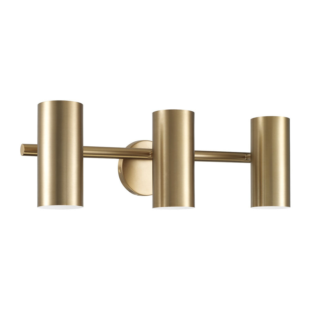 Capital Lighting - Three Light Vanity - Robbie - Aged Brass- Union Lighting Luminaires Decor