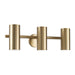 Capital Lighting - Three Light Vanity - Robbie - Aged Brass- Union Lighting Luminaires Decor