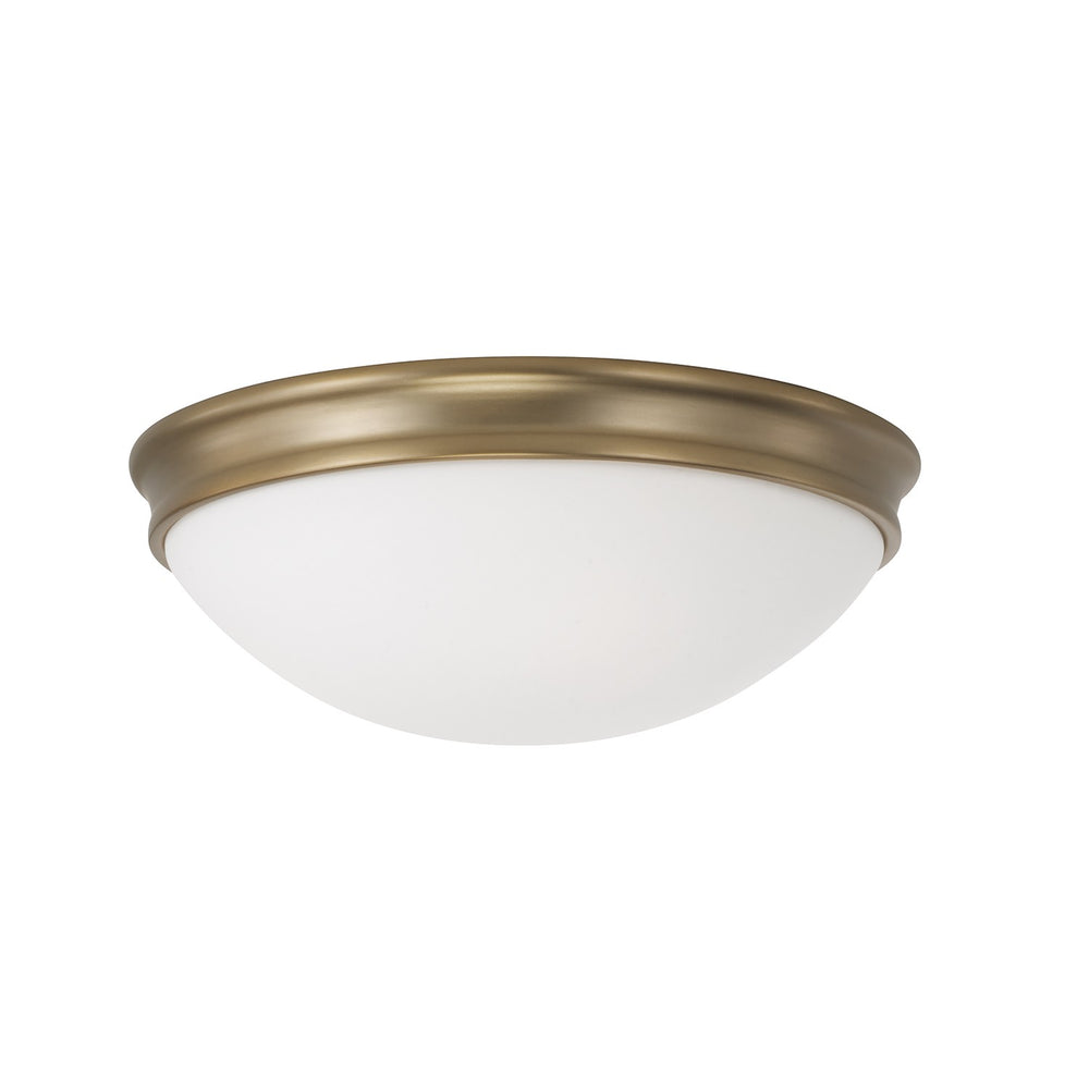 Capital Lighting - Two Light Flush Mount - Hansen - Aged Brass- Union Lighting Luminaires Decor
