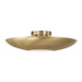 Capital Lighting - Four Light Semi Flush Mount - Gia - Aged Brass- Union Lighting Luminaires Decor