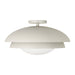 Capital Lighting - One Light Semi Flush Mount - Jensen - Taupe- Union Lighting Luminaires Decor