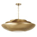 Capital Lighting - Four Light Pendant - Gia - Aged Brass- Union Lighting Luminaires Decor