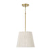 Capital Lighting - One Light Pendant - Tara - Matte Brass- Union Lighting Luminaires Decor