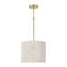 Capital Lighting - One Light Pendant - Tara - Matte Brass- Union Lighting Luminaires Decor
