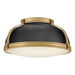 Hinkley Canada - LED Flush Mount - Barton - Black- Union Lighting Luminaires Decor