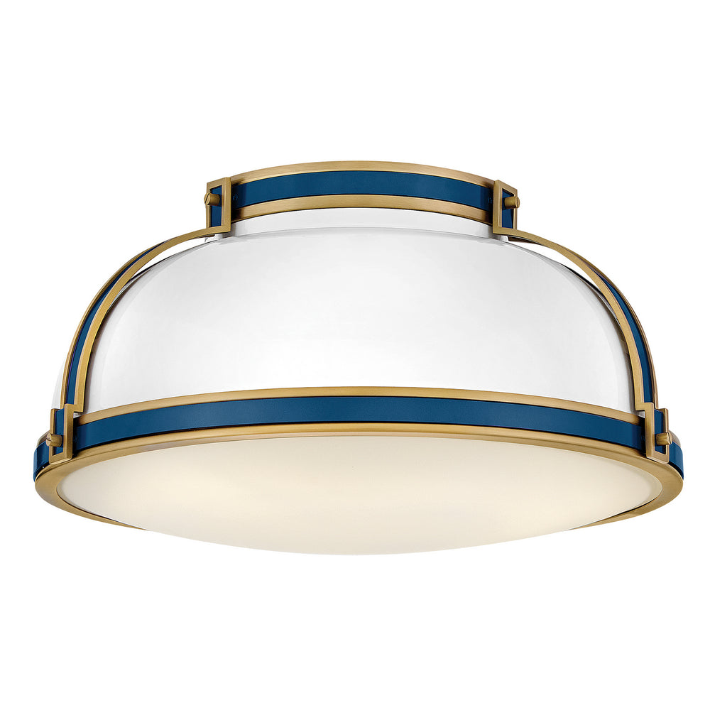 Hinkley Canada - LED Flush Mount - Barton - Gloss White- Union Lighting Luminaires Decor