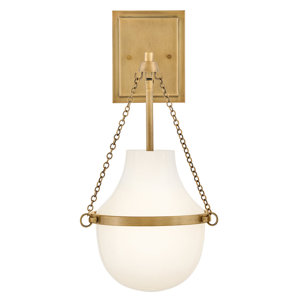 Hinkley Canada - LED Wall Sconce - Collins - Heritage Brass- Union Lighting Luminaires Decor