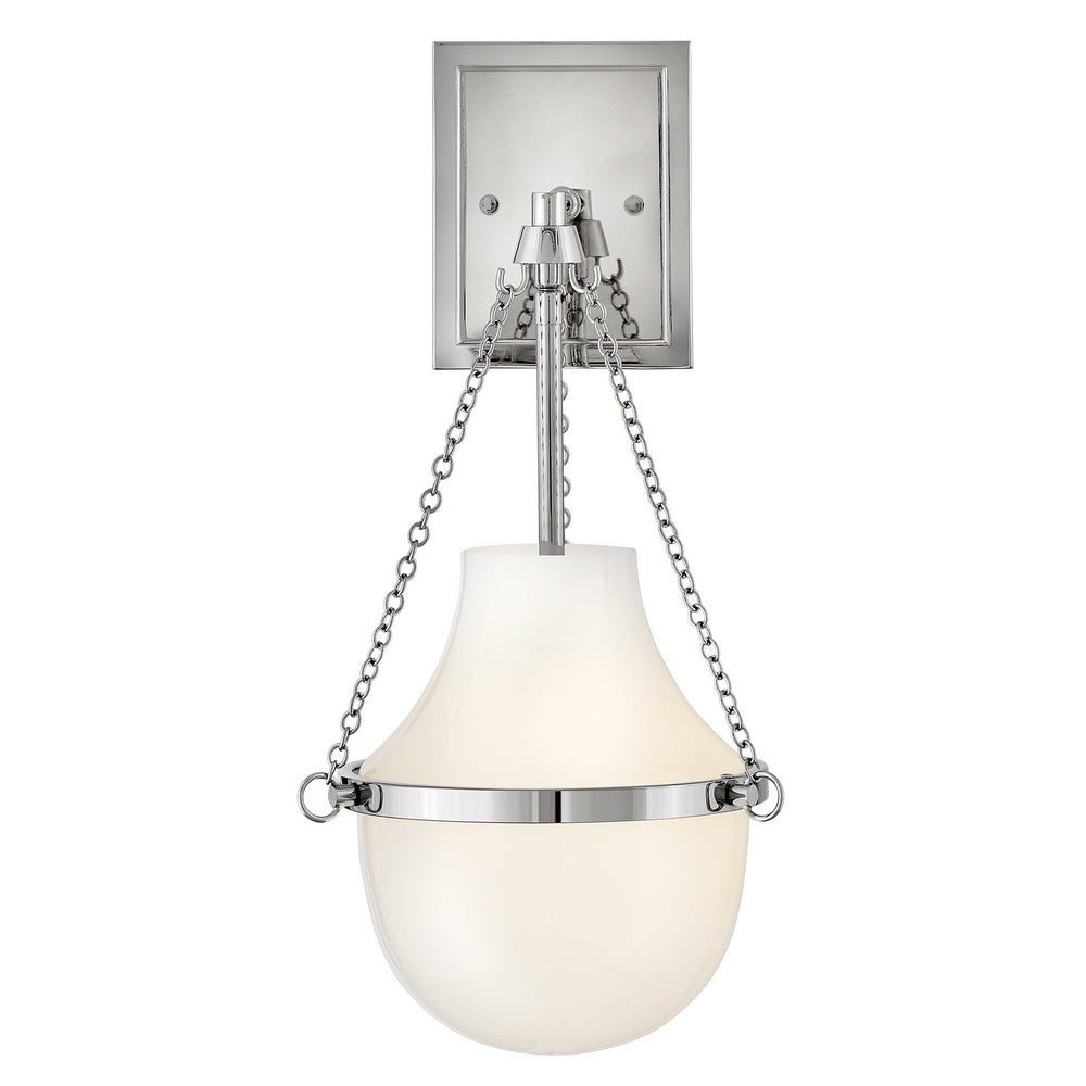 Hinkley Canada - LED Wall Sconce - Collins - Polished Nickel- Union Lighting Luminaires Decor