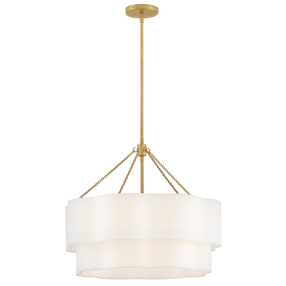 Hinkley Canada - LED Chandelier - Gwen - Lacquered Brass- Union Lighting Luminaires Decor