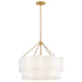 Hinkley Canada - LED Chandelier - Gwen - Lacquered Brass- Union Lighting Luminaires Decor