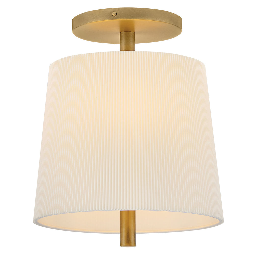 Hinkley Canada - LED Semi-Flush Mount - Clive - Heritage Brass- Union Lighting Luminaires Decor