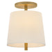 Hinkley Canada - LED Semi-Flush Mount - Clive - Heritage Brass- Union Lighting Luminaires Decor