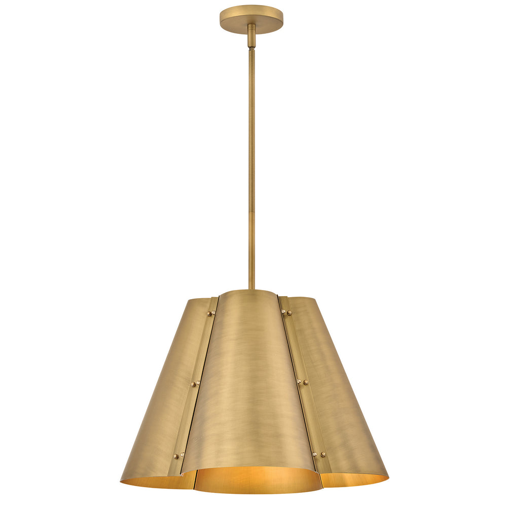 Hinkley Canada - LED Pendant - Bowman - Heritage Brass- Union Lighting Luminaires Decor