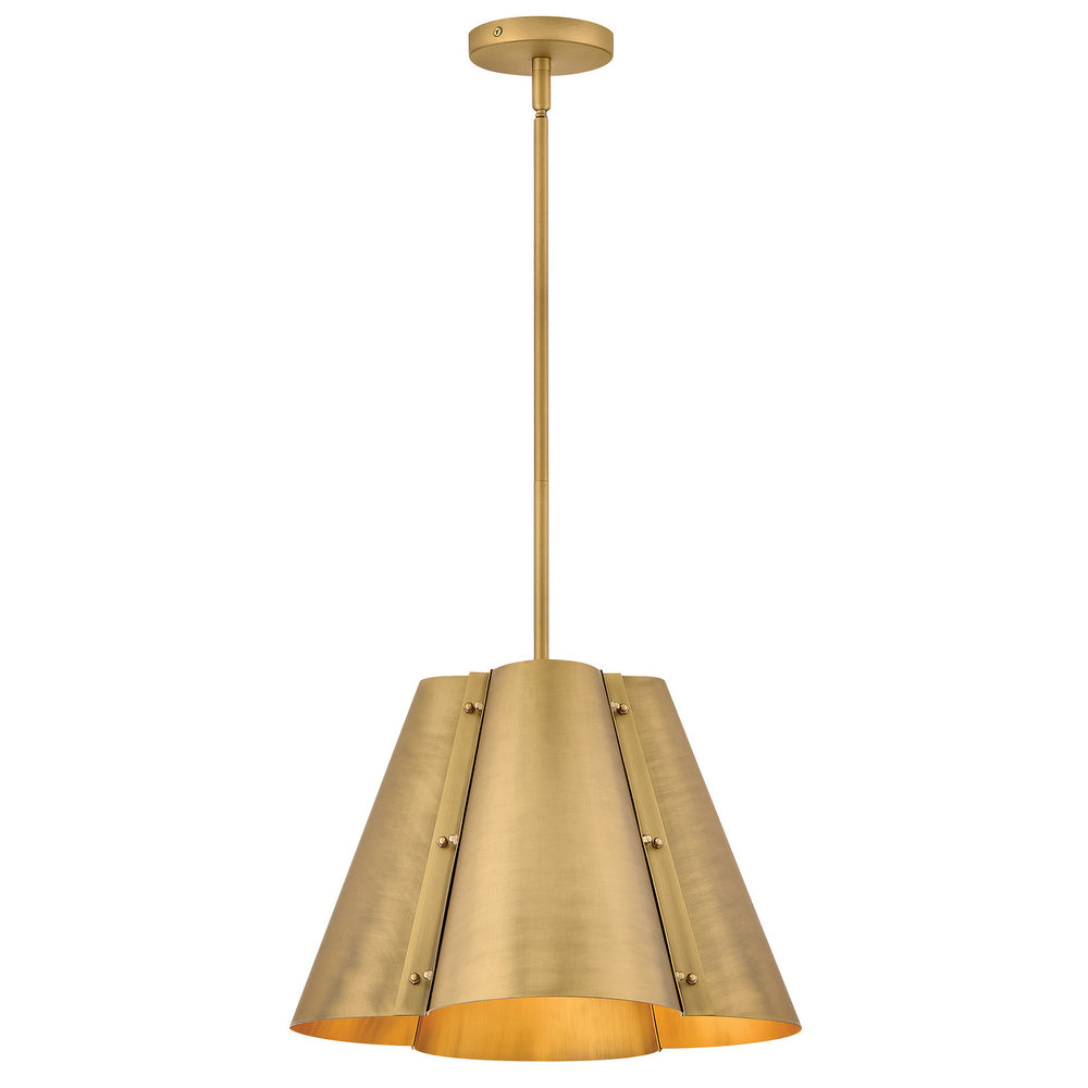 Hinkley Canada - LED Pendant - Bowman - Heritage Brass- Union Lighting Luminaires Decor