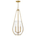 Hinkley Canada - LED Pendant - Farrin - Lacquered Brass- Union Lighting Luminaires Decor