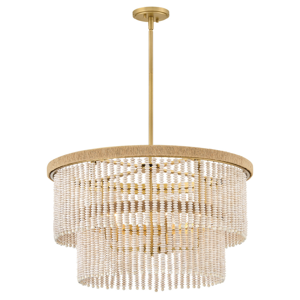 Hinkley Canada - LED Chandelier - Indra - Lacquered Brass- Union Lighting Luminaires Decor